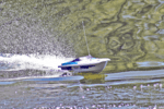 Rc Boot auf dem Wasser
